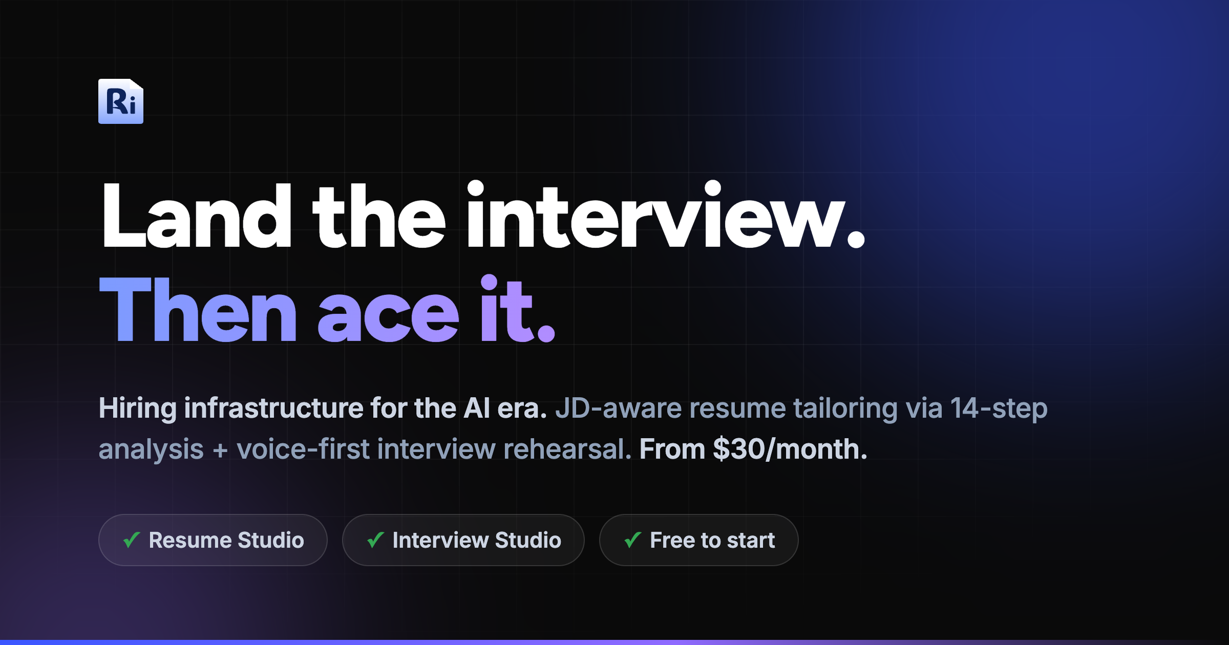 Resu-ME AI - Website — official preview image